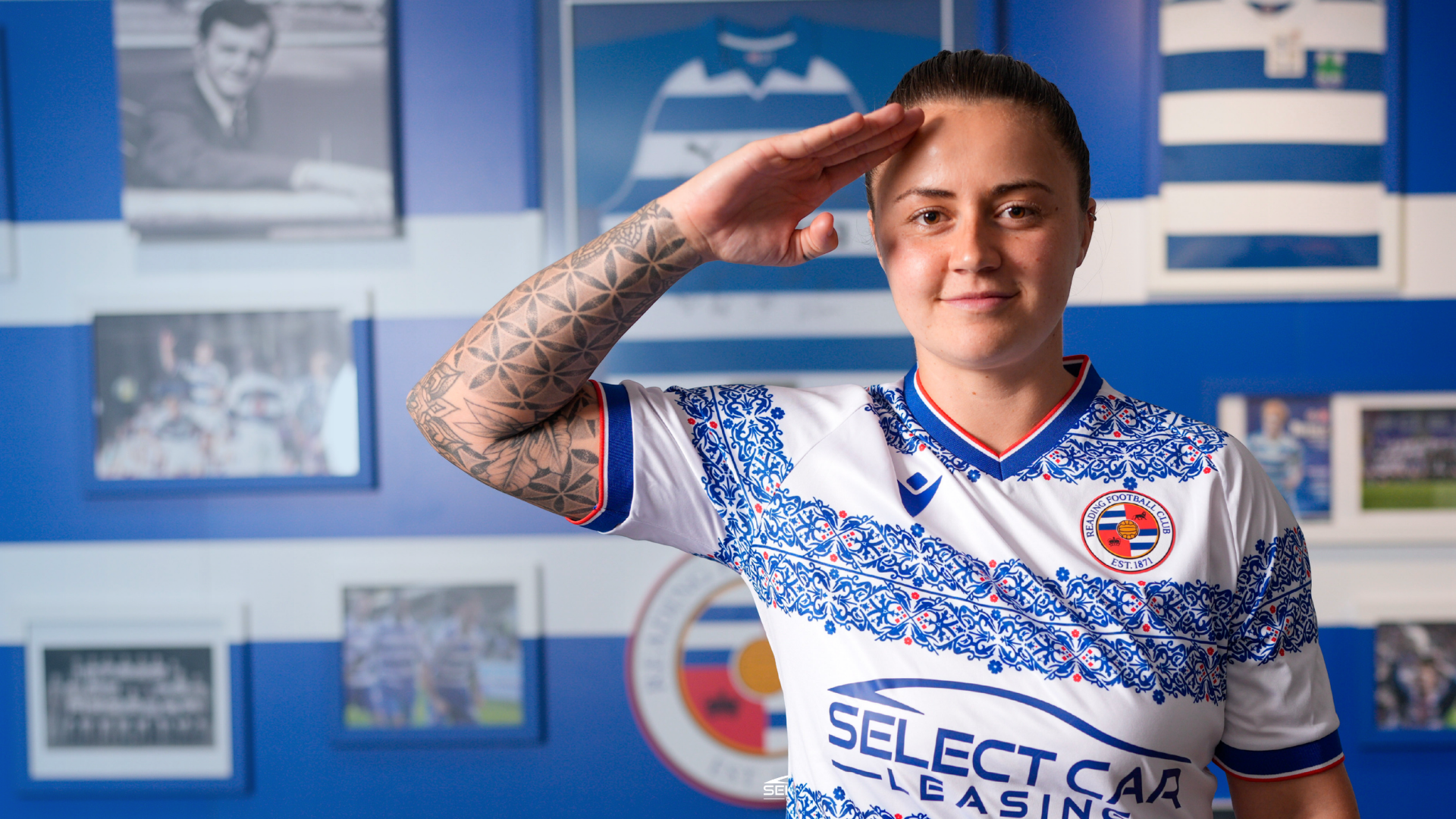 Absolute Ink Tattooing sponsors Georgia Hayes for the 2025/26 season